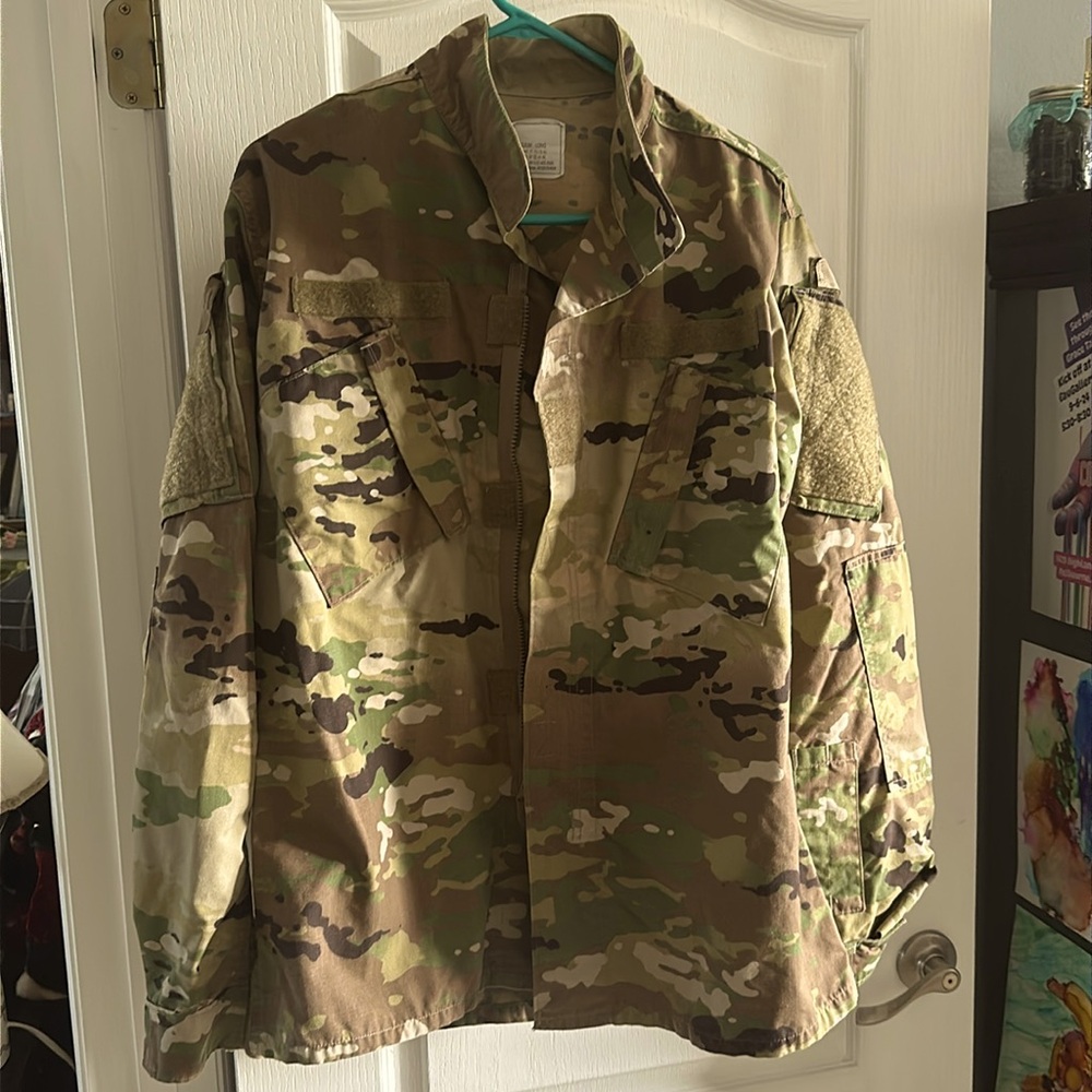 Army combat jacket unisex medium long